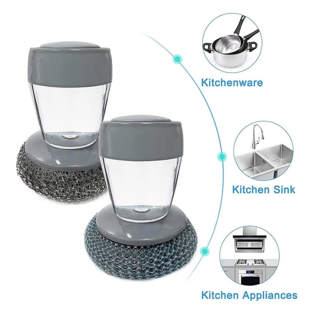 2 IN 1 LIQUID SOAP DISPENSING CLEANING BRUSH (🔥BUY 1 GET 1 FREE🔥)