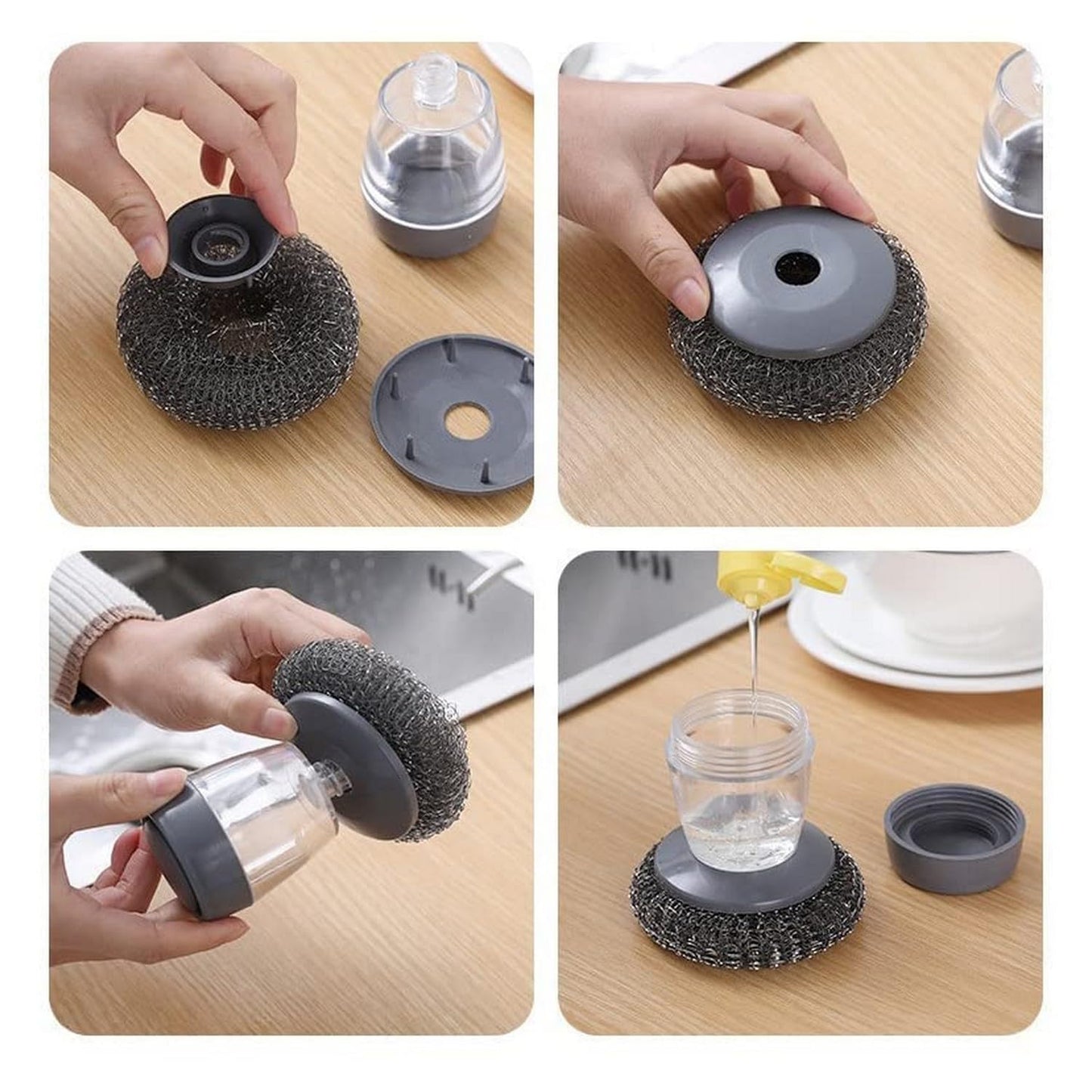 2 IN 1 LIQUID SOAP DISPENSING CLEANING BRUSH (🔥BUY 1 GET 1 FREE🔥)